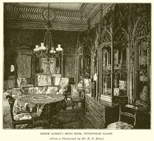 Prince Alberts Music Room, Buckingham Palace af English School