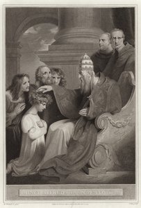 Prins Alfred før pave Leo den III af English School
