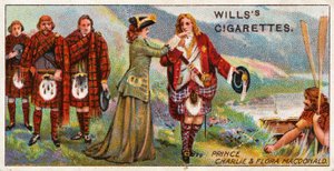 Prins Charlie og Flora Macdonald af English School