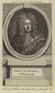 Prins George af Danmark af English School