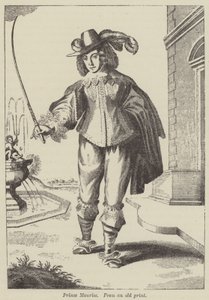 Prins Maurice (gravering) af English School