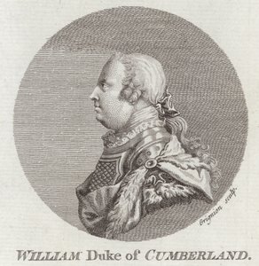Prins William, hertug af Cumberland af English School