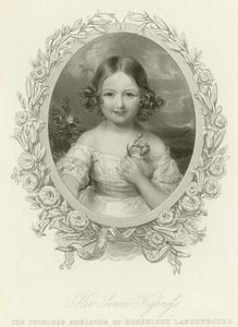 Prinsesse Adelaide af Hohenlohe-Langenburg af English School