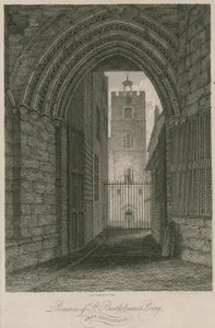 Priory of St Bartholomews, Smithfield af English School