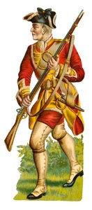 Menig på 35. fod, tid for kong George II af English School