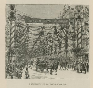 Procession i St James
