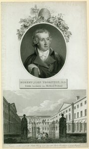 Professor John Thornton, offentlig lektor i medicinsk botanik af English School