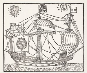 Prognostication everlasting, af L. & T. Digges, trykt af T. Marshe, London, 1576 af English School