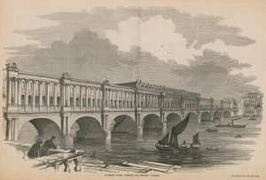 Foreslåede ændringer af Waterloo Bridge af English School