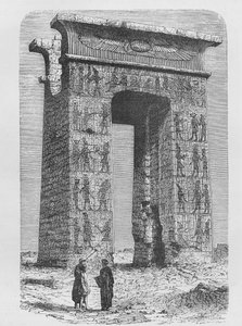 Propylon ved Karnak af English School