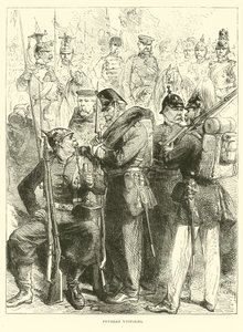 Preussiske uniformer, august 1870 af English School