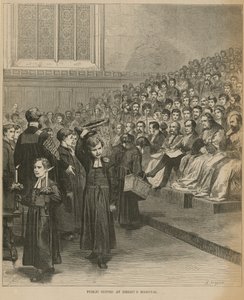 Offentlig aftensmad på Christs Hospital af English School