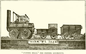 Puffing Billy, Pioneer Lokomotivet af English School