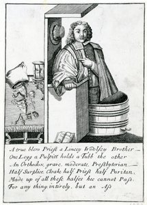 Prædikestolssatire, 1689 af English School
