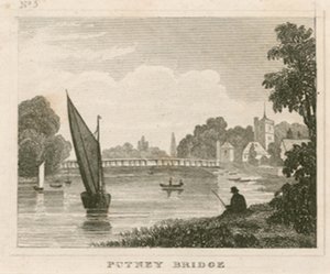 Putney Bridge, London af English School