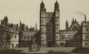 Quadrangle, Eton College (litho) af English School