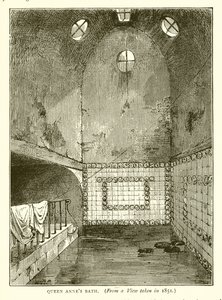 Queen Annes Bath af English School