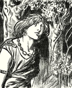 Dronning Boadicea (litografi) af English School