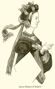 Dronning Eleanor af Aragon af English School