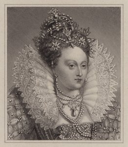 Königin Elisabeth I. (Gravur)