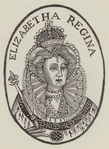 Dronning Elizabeth I (gravering) af English School