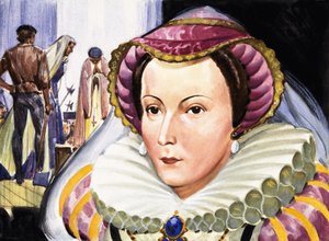 Dronning Elizabeth I af English School