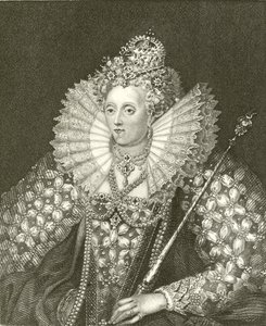 Dronning Elizabeth I af English School