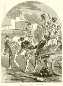 Dronning Elizabeth i Tilbury af English School
