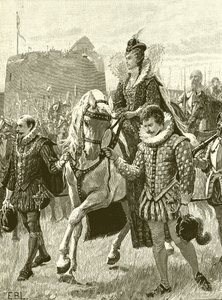 Königin Elisabeth in Tilbury