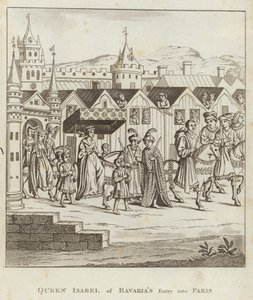 Dronning Isabella af Bayerns indtog i Paris af English School