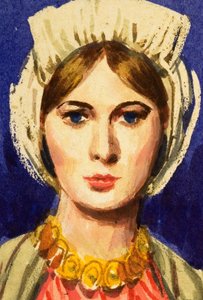 Dronning Isabella af Frankrig af English School