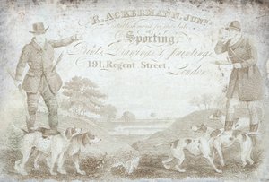 R Ackermann, Junior, Regent Street 191, handelskort af English School