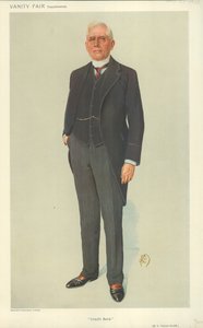 R V Vassar-Smith, Lloyds Bank, 20. juli 1910, Vanity Fair tegneserie af English School