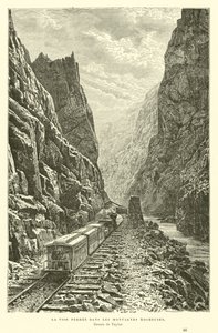 Jernbane i Rocky Mountains, Canada af English School
