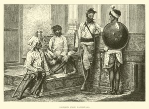 Rajpoots from Rajpootana  af English School
