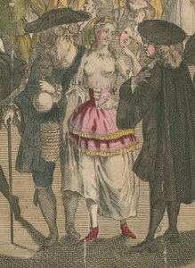 Ranelagh Gardens. Maskerade for den venetianske ambassadør, 1749 af English School