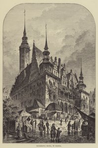 Rathaus, Brief, i Schlesien (gravering) af English School