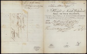 Quittung ausgestellt von Josiah Wedgwood