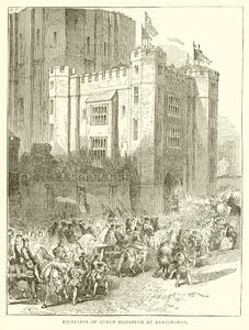 Modtagelse af dronning Elizabeth i Kenilworth af English School