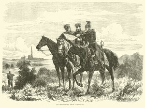 Rekognoscering nær Strasburg, september 1870 af English School