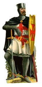 Røde Kors Ridder af kong Richard I, 1189-1199 af English School