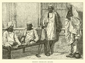 Religious mendicants, Benares 