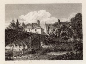 Rester af Eltham Palace, Kent af English School