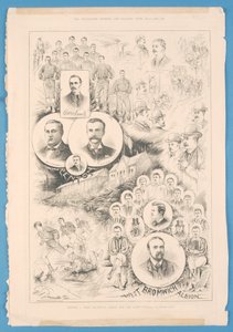 Renton vs. West Bromwich Albion, fra The Illustrated Sporting and Dramatic News, 2. juni 1888 af English School
