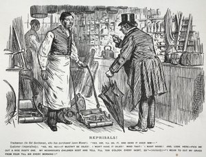 Repressals!, illustration fra Punch af English School