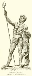 Retiarius (Restaureret). (Museum of Saint-Germain) af English School