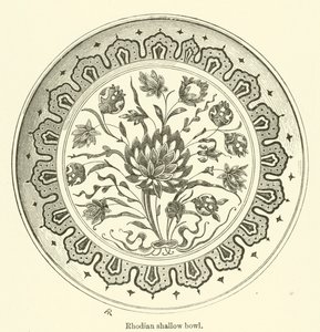 Rhodische flache Schale von English School