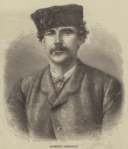 Ricciotti Garibaldi (gravering) af English School
