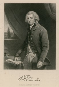 Richard Brinsley Sheridan, dramatiker, digter og teaterchef af English School