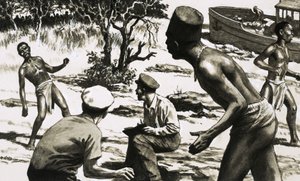 Richard Cliff og Charles Osborne indser, at de var under angreb af English School